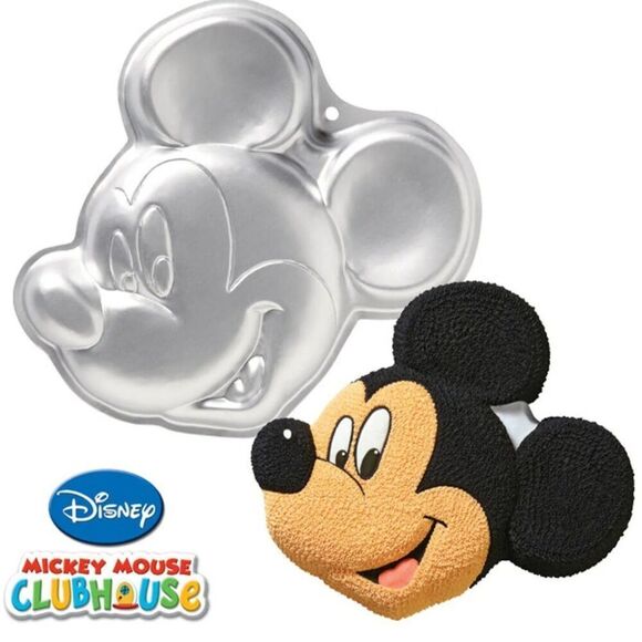 Wilton Disney Mickey's Clubhouse Cake Pan Mold Aluminum‎ Birthday - Picture 1 of 7